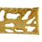 Gold Aluminum Contemporary Tray, Set of 2&#x22; 29&#x22;, 23&#x22;